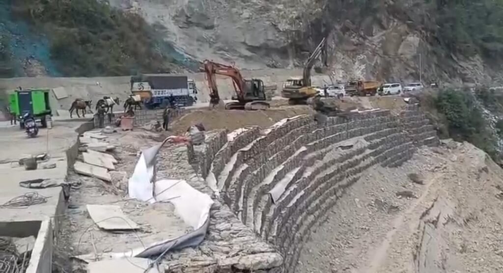 रामपुर सिंकिंग जोन का हुआ कायाकल्प, अब सुरक्षित व सुगम होगा केदारनाथ मार्ग