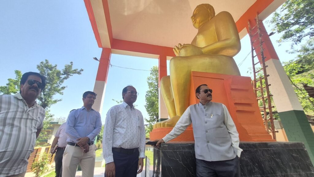 कोटद्वार : महापौर ने निर्माणाधीन बुद्धा पार्क का किया निरीक्षण, गुणवत्ता पर दिया जोर